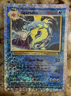 Gyarados 12/110 Pokemon Legendary Collection Reverse Holo Rare Card - Image 1