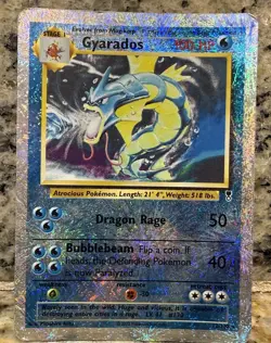Gyarados 12/110 Pokemon Legendary Collection Reverse Holo Rare Card - Image 2