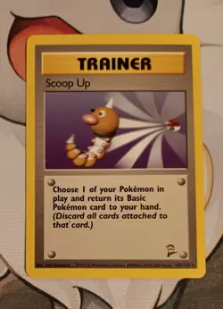 Scoop Up Base Set 2 Pokemon Card 107/130 - Image 1