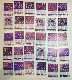 84 NM LP Pokemon Kids Mini Card Carddass Bandai Pokedex Promo Pokemon Japanese - Image 5