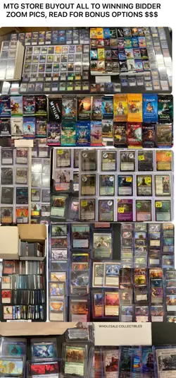MTG HUGE Magic The Gathering Store Lot Collection Cards Packs BONUS 1K+ SEE pics - Image 1