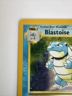 Blastoise 002/102 Base Set Holo LP Great Condition Pokemon Card - Image 3