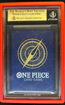 2022 One Piece Promos Premium Card Red Edition Nami #ST01-007 BGS 10 PRISTINE - Image 2