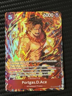 Portgas.D.Ace (Illustration Box Vol.5) ST15-005 One Piece Promotion Cards Foil - Image 1