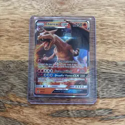 Charizard GX SM195 - Sun & Moon Black Star Promo Holo Pokemon Card - Image 4