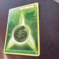 Grass Celebi Energy 115/123 - HGSS - Pokemon Card - NM/M - Image 2