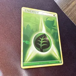 Grass Celebi Energy 115/123 - HGSS - Pokemon Card - NM/M - Image 3