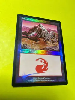 Foil Invasion Mountain 343 x1 Magic cards MTG - Image 3