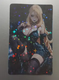 Pokemon Cynthia Waifu Card - Image 1