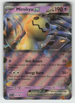 UR - 02 Holo Mimikyu ex 004 Promo SV: Scarlet & Violet Promo Cards - Image 1