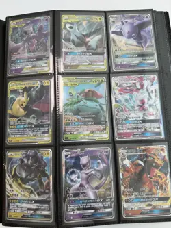 Pokemon Korean Card Lot Binder Bundle Collection XY EX Full Art GX Rare Promo BW - Image 2
