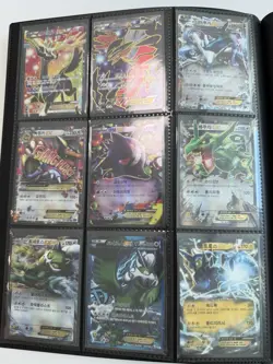 Pokemon Korean Card Lot Binder Bundle Collection XY EX Full Art GX Rare Promo BW - Image 3
