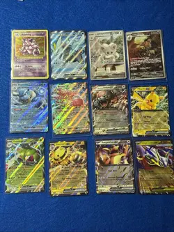 Pokemon Lot Of 12 Cards Blissey Pikachu Near Mint Cards - Image 1