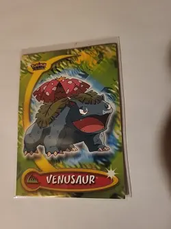 2004 topps Pokemon Advanced Challenge Non Foil Card #81 Venusaur - Image 1