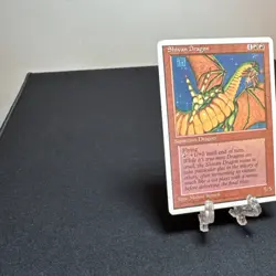 Magic The Gathering 4th Edition Shivan Dragon MTG TCG CCG Fourth - Image 3