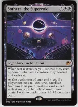 MTG Sothera the Supervoid Normal NM Edge of Eternities Magic 115 - Image 1