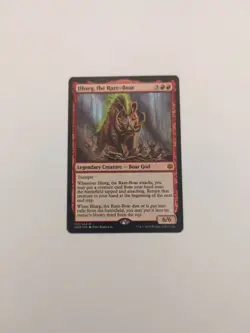 Ilharg, the Raze-Boar War of the Spark Regular NM MTG *** - Image 1
