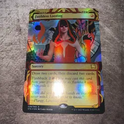 Faithless Looting FOIL - Strixhaven:Mystical Archives - MTG Magic - LP - Image 1