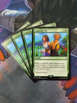 Inspiring Call x 4 | *% Off 2+ | Final Fantasy | NM | MTG - Image 1