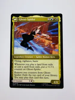 Marvel's Spider-Man Gwen Stacy / Ghost-Spider 78 Magic the Gathering Mythic - Image 2