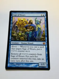 Magic The Gathering - Sage of Hours - Journey into Nyx - Mythic Rare - NM - Image 1