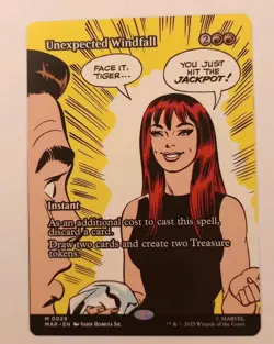 Unexpected Windfall (Borderless) Marvel Universe Eternal-Legal Regular - Image 1