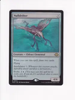MAGIC THE GATHERING MTG MODERN HORIZONS III MH3 NULLDRIFTER - Image 1
