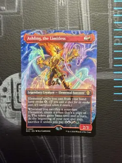 Ashling, the Limitless Commander: Lorwyn Eclipsed Borderless Mythic Rare - Image 1