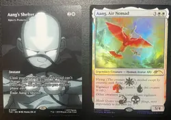 Aang's Shelter - Teferi's Protection (Borderless) MTG Avatar: The Last Airbender - Image 1