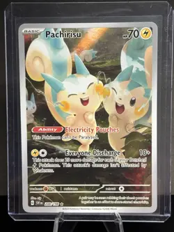 Pokemon TCG - Pachirisu - 2023 - SVP - Scarlet & Violet Set 208/198 - Image 1