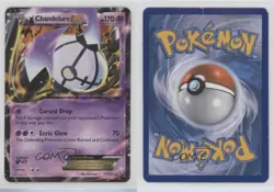 Chandelure EX Pokemon Black & White Legendary Treasures #77 - Image 3