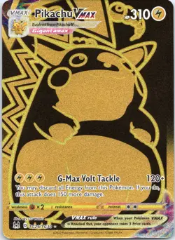 2022 Pokemon SWSH Lost Origin Pikachu VMAX Trainer Gallery #TG29/TG30 - Image 1