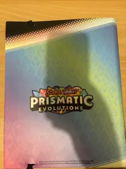 Pokemon TCG Prismatic Evolutions Binder with eeveelutions - Image 2