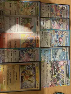Pokemon TCG Prismatic Evolutions Binder with eeveelutions - Image 3