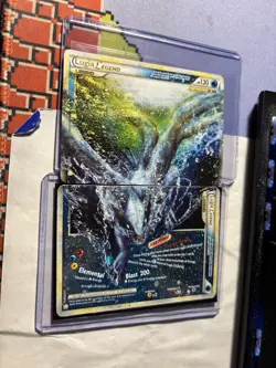 Pokemon TCG Lugia Legend Top and Bottom English Holo HGSS (Top MP/Bottom DMG) - Image 1