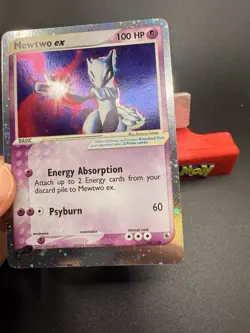 Mewtwo ex 101/109 Ruby and Sapphire Holo Ultra Rare Pokemon TCG MP Photos - Image 5