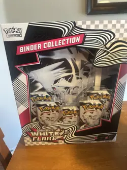 Pokemon TCG: Scarlet & Violet White Flare Binder Collection - NEW - SEALED - Image 1
