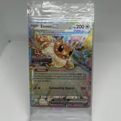 Pokemon Eevee EX 075/131 Prismatic Evolutions Stamped Sealed Promo - Image 1