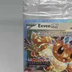 Pokemon Eevee EX 075/131 Prismatic Evolutions Stamped Sealed Promo - Image 3