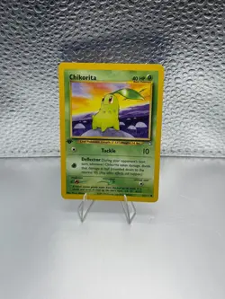 Pokemon Chikorita Neo Genesis 1st Edition 53/111 Common Unlimited Regular - Image 1