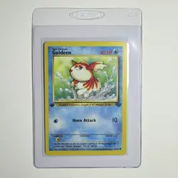 Pokemon Jungle Goldeen 1st Edition 53/64 - Pack Fresh! - Image 1