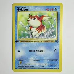 Pokemon Jungle Goldeen 1st Edition 53/64 - Pack Fresh! - Image 3
