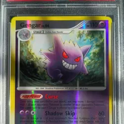 2009 POKEMON PLATINUM ARCEUS #16 GENGAR-REVERSE FOIL PSA 8 - Image 3