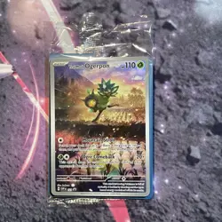 Pokemon TCG Teal Mask Ogrepon 123 Scarlet & Violet Promo SEALED - Image 1