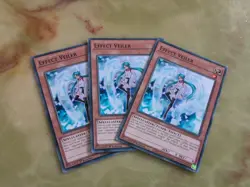 Yugioh Effect Veiler SDWD EN018 Common Playset - Image 1