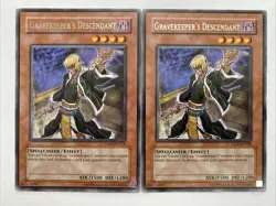 GRAVEKEEPER'S DESCENDANT RARE ABPF-EN028 YUGIOH! NM x2 - Image 1