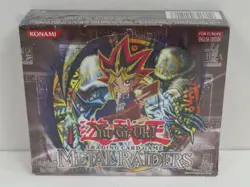 2002 Yu-Gi-Oh! Metal Raiders 1st Edition Booster Box - Image 1