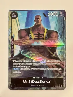 Mr.1 (Daz.Bonez) (Alternate Art) OP14-090 The Azure Sea's Seven Foil - Image 1