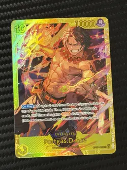 Portgas.D.Ace OP07-119 SEC - One Piece TCG English Near-Mint Foil Secret Rare - Image 1