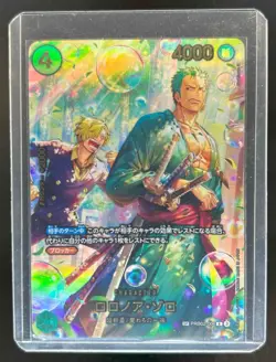 2026 One Piece Japanese Roronoa Zoro Extra Booster Egghead Crisis #PRB02-006 - Image 1